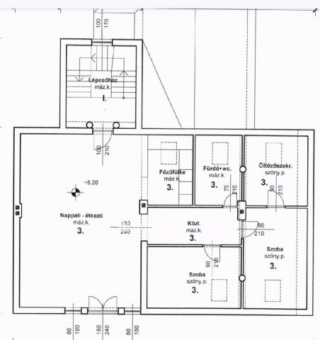 Eladó téglalakás, Encsen 35 M Ft, 2+2 szobás