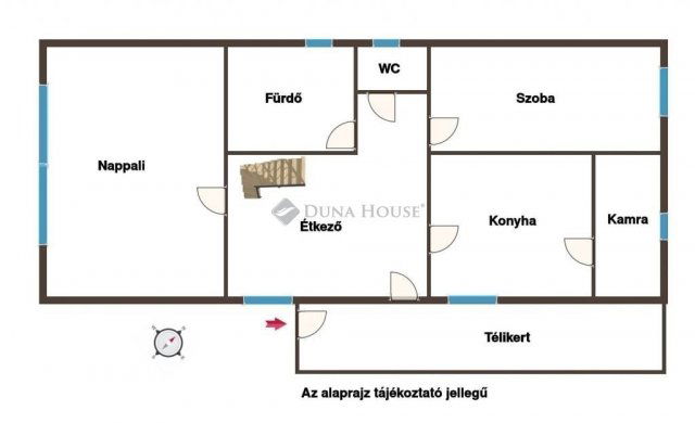Eladó családi ház, Vasadon 89 M Ft, 4 szobás