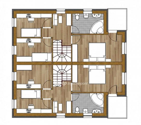 Eladó ikerház, Budapesten, XXII. kerületben 152 M Ft, 4+1 szobás