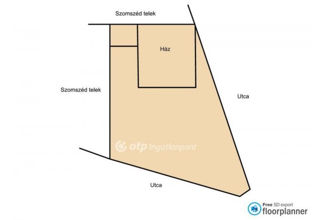Eladó telek, Egyeken 1.29 M Ft / költözzbe.hu