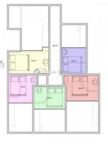 Eladó téglalakás, Budapesten, VII. kerületben 38.9 M Ft