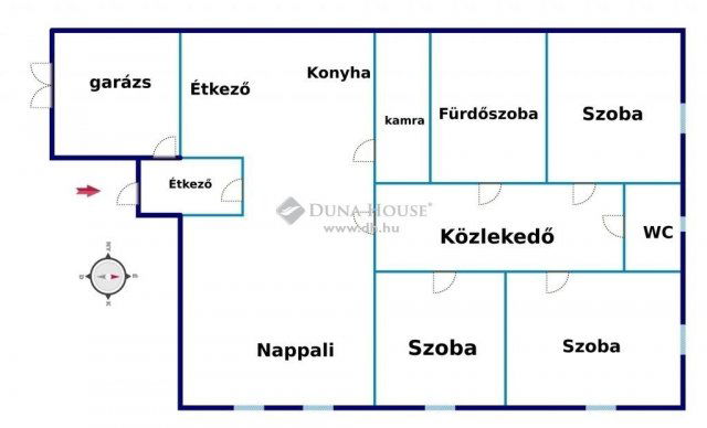 Eladó családi ház, Debrecenben 125 M Ft, 4 szobás
