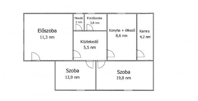 Eladó családi ház, Devecseren 19.9 M Ft, 2 szobás