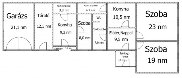 Eladó családi ház, Devecseren 19.9 M Ft, 2+1 szobás