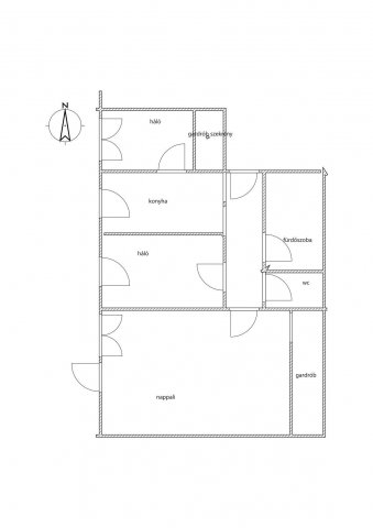 Eladó téglalakás, Nagykanizsán 33.9 M Ft, 1+2 szobás