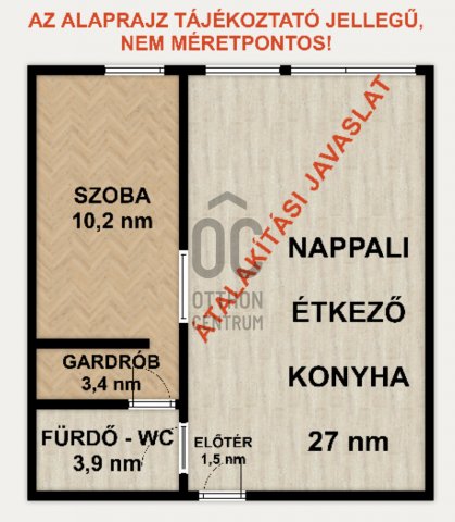 Eladó panellakás, Budapesten, XIV. kerületben 59.5 M Ft, 2 szobás
