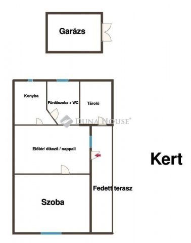 Eladó családi ház, Zsámbokon 37.9 M Ft, 1 szobás