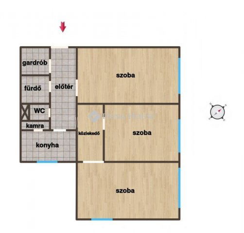 Eladó panellakás, Budapesten, III. kerületben 84.99 M Ft