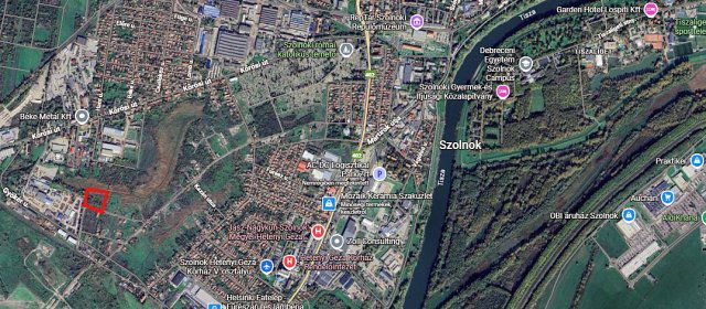 Eladó telek, Szolnokon, Bányász utcában 14.9 M Ft