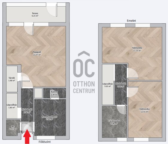 Eladó sorház, Nagykanizsán 55 M Ft, 3 szobás