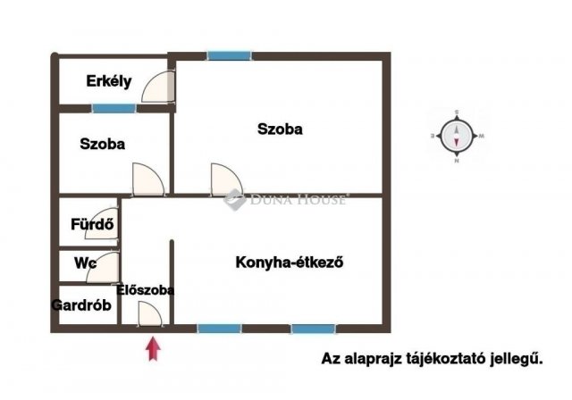 Eladó téglalakás, Budapesten, VIII. kerületben 92.5 M Ft