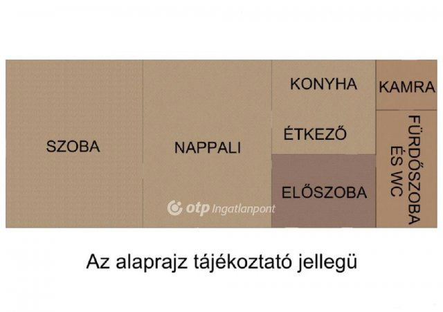 Eladó családi ház, Nyírbogdányon 16.99 M Ft, 1 szobás