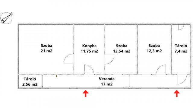 Eladó családi ház, Erdőtelken 4.5 M Ft, 1+2 szobás