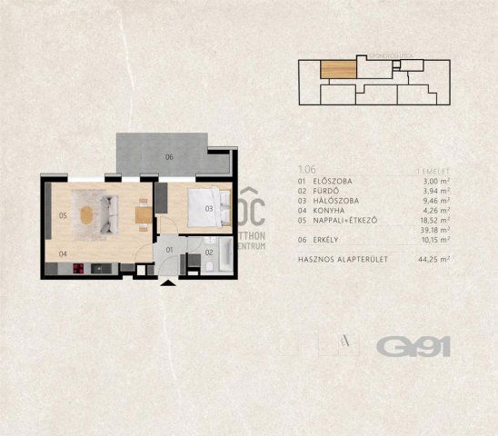 Eladó téglalakás, Budapesten, XIII. kerületben 70.1 M Ft