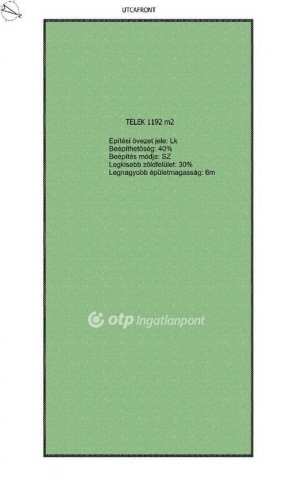 Eladó telek, Kulcson 16.9 M Ft / költözzbe.hu