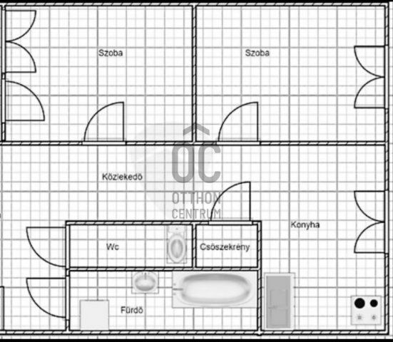Eladó panellakás, Dunaújvárosban 33.9 M Ft, 2 szobás