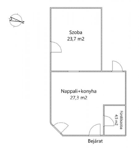 Eladó ikerház, Hevesen 12 M Ft, 1 szobás / költözzbe.hu