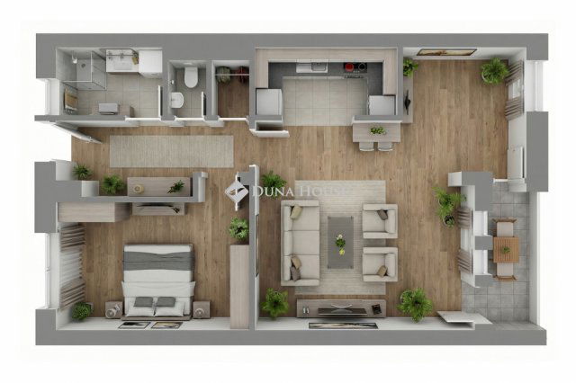 Eladó téglalakás, Kecskeméten 82.9 M Ft, 2 szobás