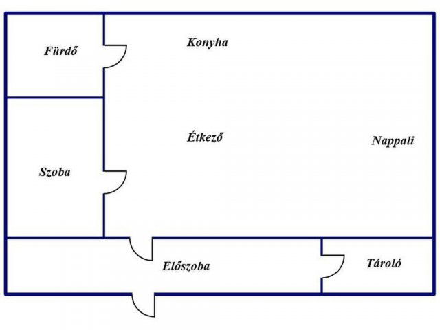Eladó családi ház, Nagykállóban 28 M Ft, 1 szobás