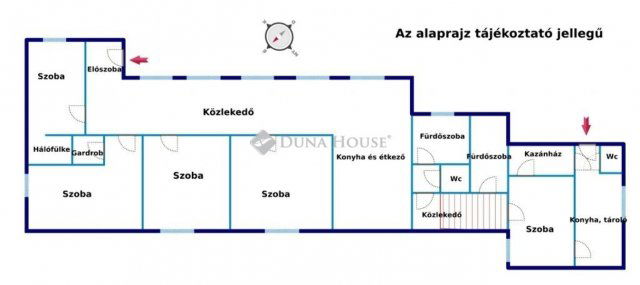 Eladó családi ház, Százhalombattán 74.9 M Ft, 5 szobás