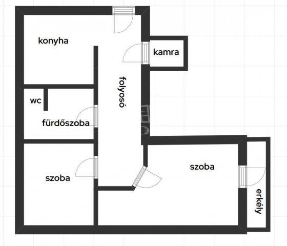 Eladó téglalakás, Zalaegerszegen 38.99 M Ft, 2 szobás