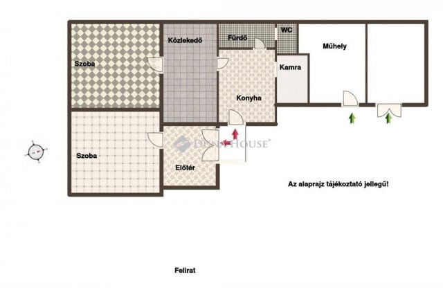 Eladó családi ház, Kisfüzesen 14.5 M Ft, 2 szobás