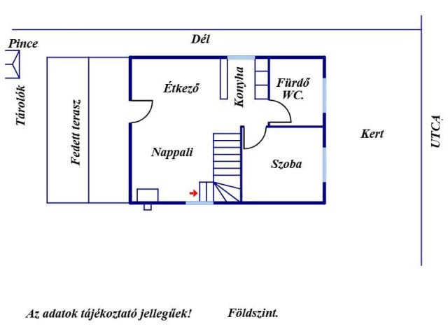 Eladó családi ház, Kaposváron 23.5 M Ft, 2+1 szobás
