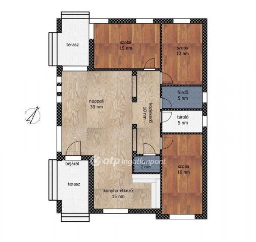 Eladó családi ház, Pusztaszabolcson 89.9 M Ft, 4 szobás