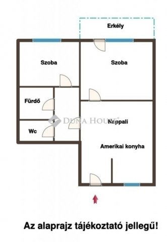 Eladó téglalakás, Budapesten, VIII. kerületben 82.5 M Ft