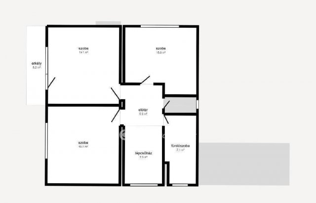 Eladó családi ház, Nagyhalászban 40 M Ft, 3+1 szobás
