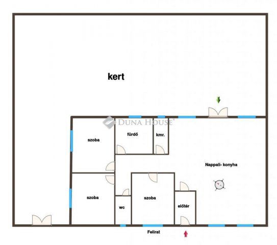 Eladó családi ház, Kecskeméten 85.8 M Ft, 4 szobás
