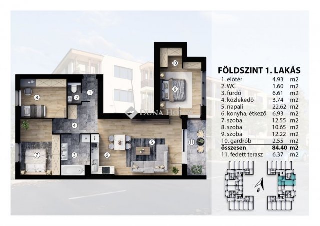 Eladó téglalakás, Székesfehérvárott 99 M Ft, 4 szobás