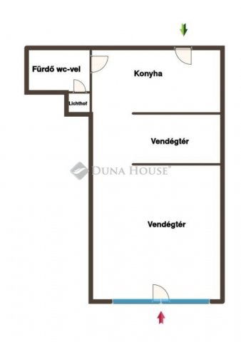 Kiadó üzlethelyiség, Budapesten, V. kerületben 838 E Ft / hó