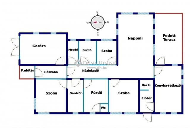 Eladó családi ház, Debrecenben 250 M Ft, 4 szobás
