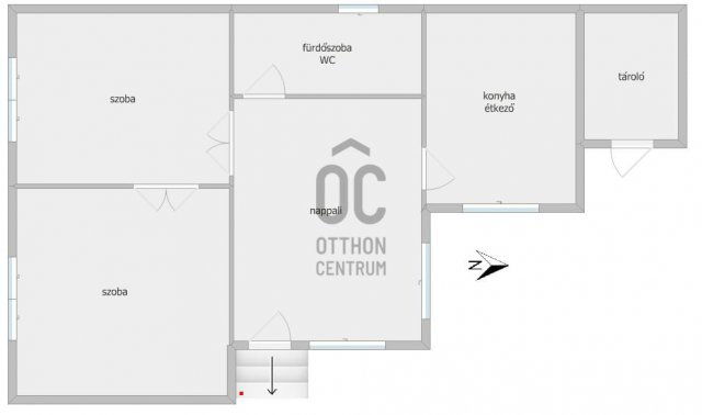 Eladó családi ház, Törtelen 34.9 M Ft, 3 szobás
