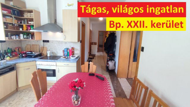 Eladó téglalakás, XXII. kerületben, Késmárki utcában