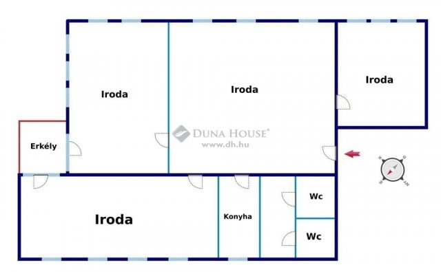 Eladó iroda, Kecskeméten 79 M Ft / költözzbe.hu