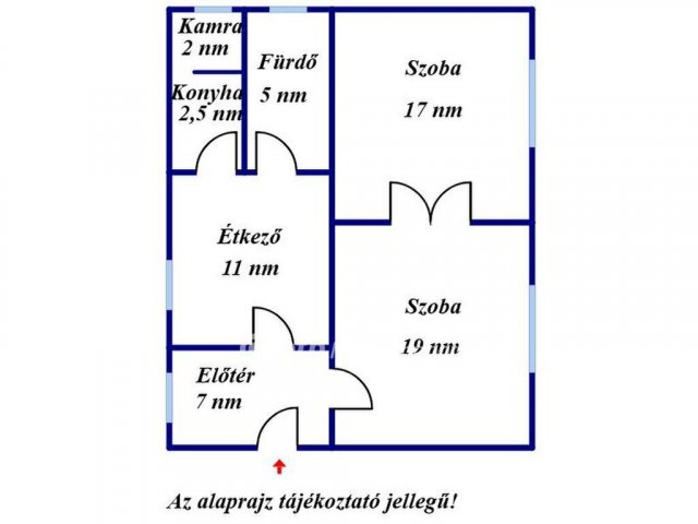 Eladó családi ház, Sarkadon 18.99 M Ft, 2 szobás