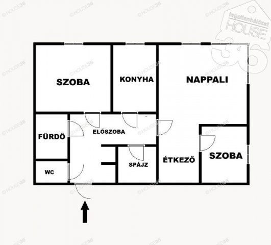 Eladó téglalakás, Kecskeméten 59.9 M Ft, 3 szobás