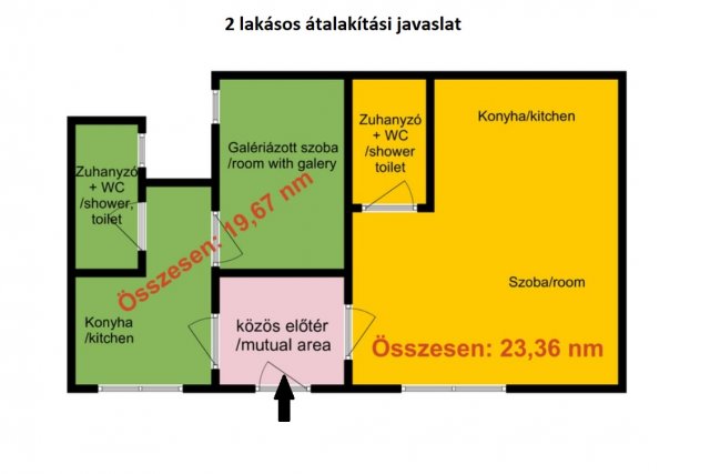 Eladó téglalakás, VIII. kerületben, Bródy Sándor utcában