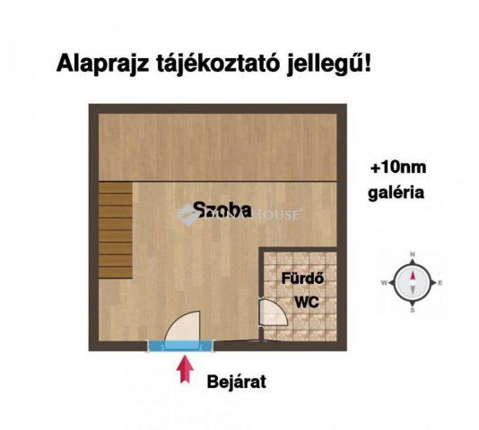 Eladó téglalakás, Budapesten, VIII. kerületben 24.9 M Ft