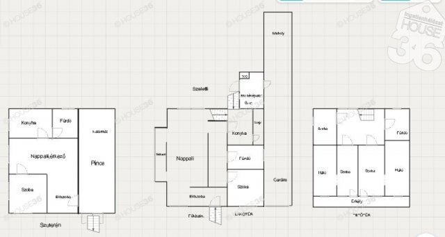 Eladó családi ház, Tiszaalpáron 68.9 M Ft, 7 szobás