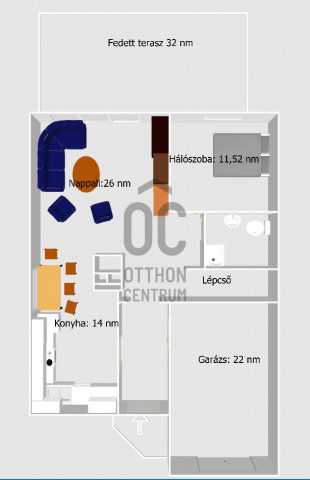 Eladó ikerház, Nagytarcsán 135.9 M Ft, 5 szobás