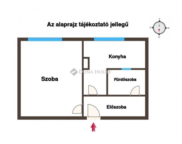 Eladó téglalakás, Miskolcon 21.9 M Ft, 1 szobás