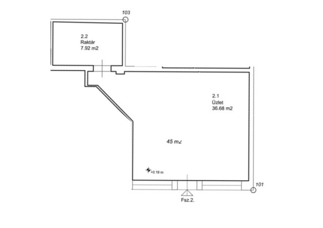 Kiadó üzlethelyiség, Budapesten, XV. kerületben 250 E Ft / hó