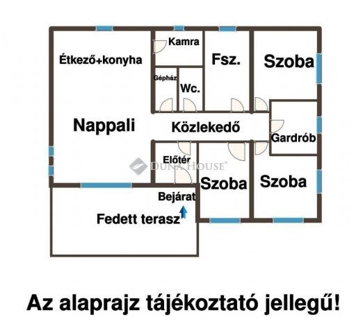 Eladó családi ház, Dunaharasztin 185 M Ft, 7 szobás