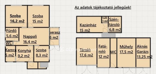 Eladó családi ház, Kutason 17.9 M Ft, 2+1 szobás