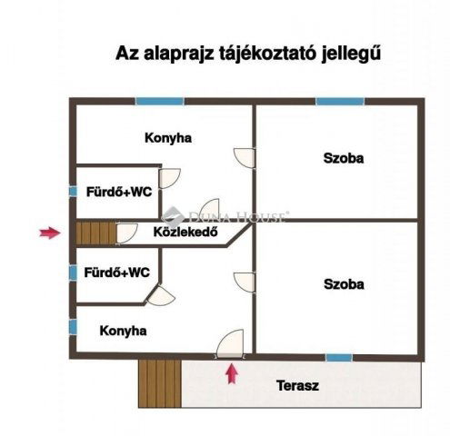 Eladó családi ház, Dunakeszin 85 M Ft, 2 szobás