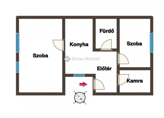 Eladó családi ház, Sárosdon 25 M Ft, 2 szobás