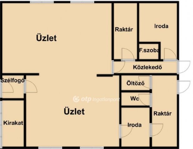 Eladó üzlethelyiség, Debrecenben 169 M Ft / költözzbe.hu